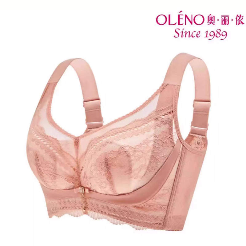 Authentic Oriono Ultra-Thin Crystal Cup Adjustable Breathable Bra for Large Busts, Minimizing and Anti-Sagging, Model Otw9639