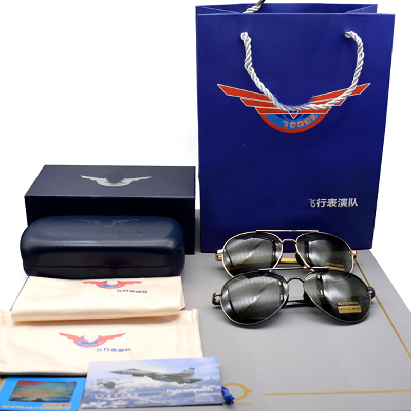 Authentic 581 Performance Team Polarized Sunglasses Pilot Glasses for Men and Women Outdoor Driving Special Sunglasses Aviator Glasses