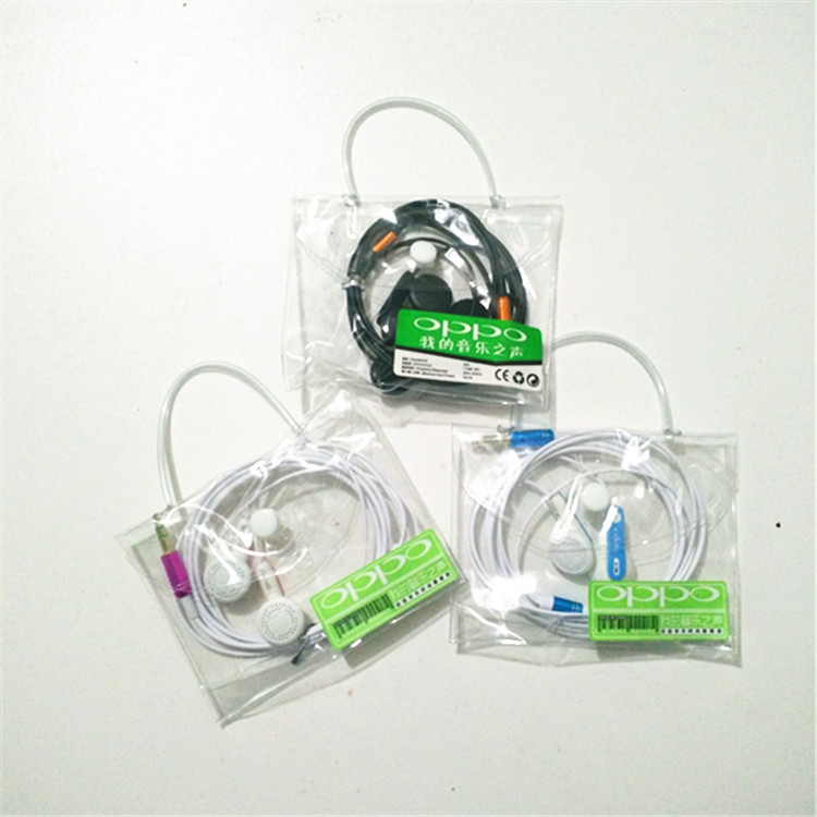 Bán buôn OPPO OP-226 tai nghe earbud MP3 MP4 tai nghe đài phát thanh đen âm thanh siêu tốt - Phụ kiện MP3 / MP4 núm tai nghe samsung