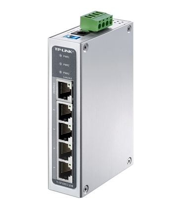 TP-LINK TL-SF1005 Industrial Grade VLAN Isolation 5-port 100M Rail Type SF1005P Industrial Grade