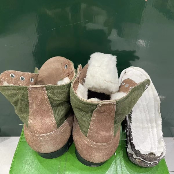 温暖脚下的经典传承——老货皮趟底羊毛大头鞋