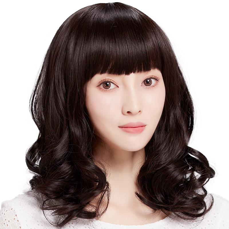Hair female long hair long hair net red round hair hair large wave roll condom naturally browse all head set