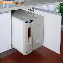 Rice Bin Pull Basket Embedded Cupboard Rice Cupboard Rice Bucket Drawer drawing Kitchen Rice Vat Home Rice Noodle Box Kitchen Cabinet