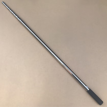 Thick stainless steel embossed telescopic copy net Rod 8mm screw free positioning harpoon pole head welding