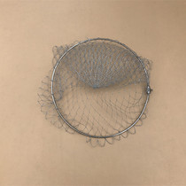 Stainless steel round solid integrated net head cloth net monochrome eye glue anti adhesive hook Hercules wire glue wire