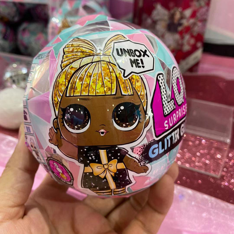 LOL Surprise Doll Blind Box Chic Egg Demolition Ball Winter Disco Disco Beauty Hair Big Sister Blind Box Toy