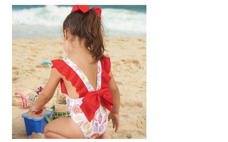 Đồ bơi cho bé gái Xiêm Sexy trẻ em dễ thương lớn trẻ em mùa xuân nóng bỏng quần áo bơi nhanh bikini phù hợp với Hàn Quốc - Bộ đồ bơi của Kid