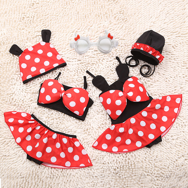Đồ bơi bé gái bikini bikini nhanh khô một mảnh chia công chúa phù hợp với bé gái đồ bơi trẻ em quần bơi cho bé trai