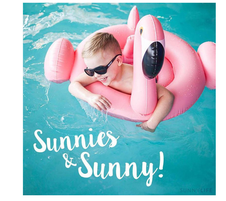 Trẻ em bơi vòng bé ngồi flamingo cô gái ngồi vòng tròn thiên nga cậu bé bơi vòng dày lên 0-5 tuổi phao bơi chống lật cho bé