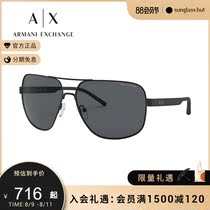 Limited amount ARMANI EXCHANGE Armani male pillow sunglasses 0AX2030S
