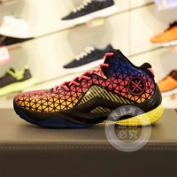 Đội bóng Li Ning Wade mới 2017 vẫn còn 4 đôi giày bóng rổ chiến đấu ngoài sân cao để giúp giày thể thao nam ABAM011 giay the thao nam