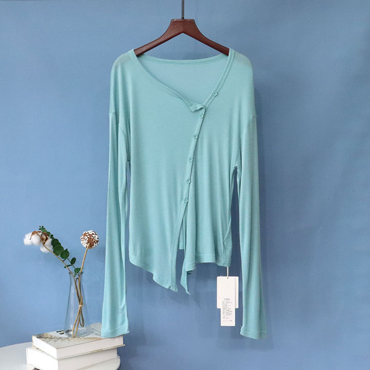 Practice clothes modern dance classical dance square dance loose art test clothes tops cotton loose yoga female adult clothes