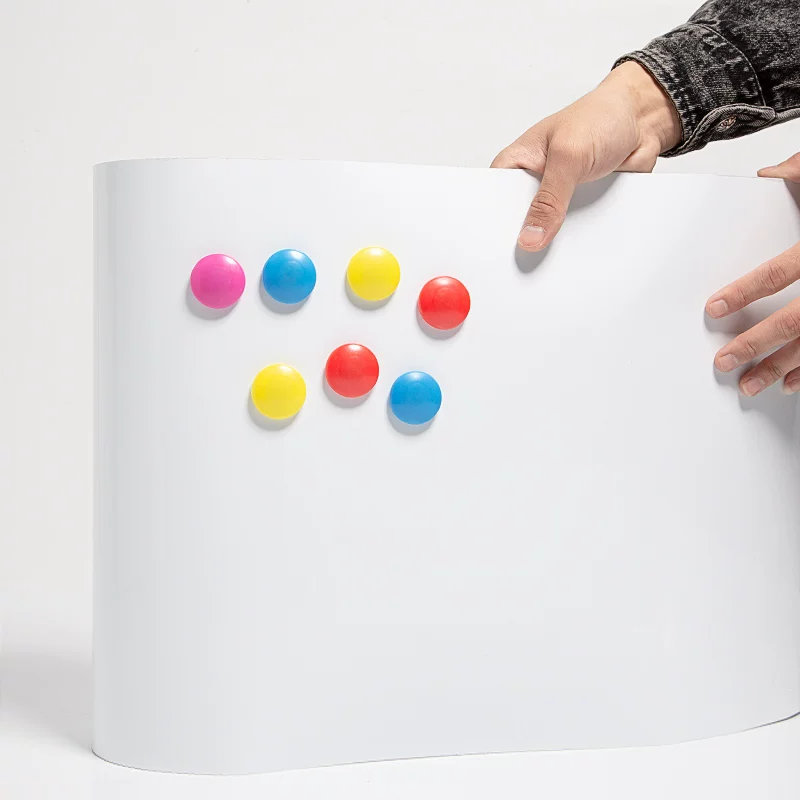 Magnetic self-adhesive removable erasable drawing board on wall writing, increased thickness, training, graffiti