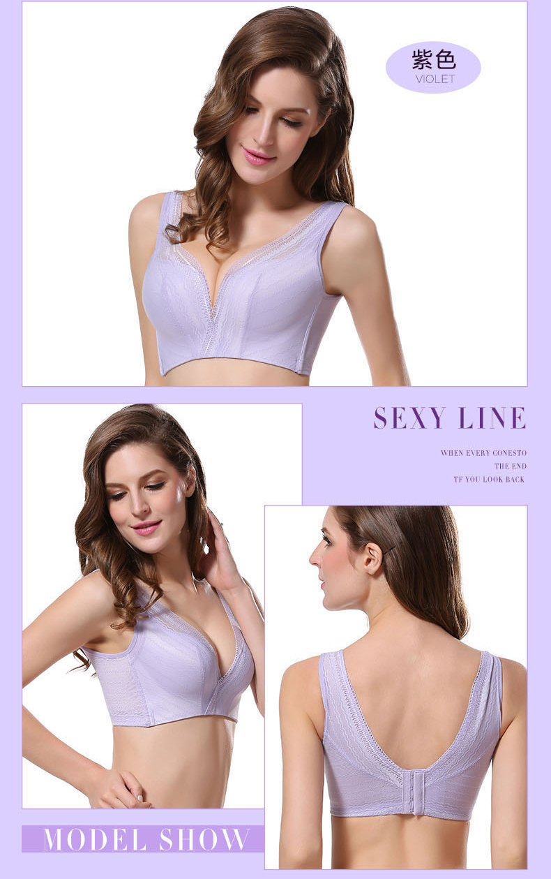 Meisee bra bra tập hợp ngực nhỏ phụ nữ gợi cảm không có vòng điều chỉnh loại thép nhận sữa JL0420 ao lo khong gong