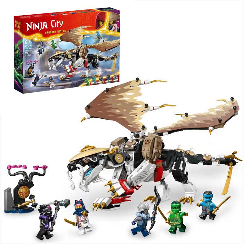 2024 New Chinese Building Blocks Season 18 Dragon Master Iggoth Building Puzzle Boys' Toy Ninjago 2024 New Chinese Building Blocks Season 18 Dragon Master Iggoth Building Puzzle Boys' Toy Ninjago