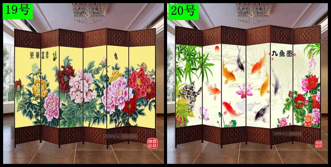 Trung Quốc màn hình phân vùng đơn giản gấp phòng khách hiên tường di chuyển màn hình gấp đơn giản văn phòng hiện đại màn hình gỗ rắn - Màn hình / Cửa sổ kệ ngăn phòng khách