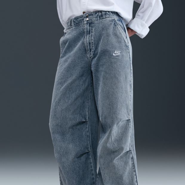 Nike/Nike Women's Denim Trousers Summer New Style Sports Pants Trendy Loose Fit If0625-440