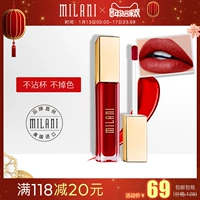 Milani lip glaze lip gloss lip gloss lipstick lỏng không đánh dấu không thấm nước chống dính cốc sinh viên cắn môi nhuộm môi lỏng 	son bóng không màu romand	