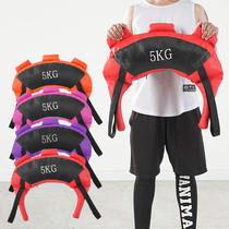 Bulgarian croissant fitness training squat weight-bearing sandbag physical training sandbag personal training weight-bearing equipment