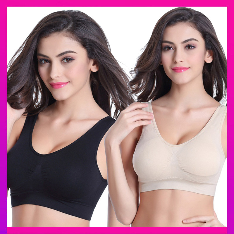 New Vest Sport Type Underwear Women Shockproof Running Students High School Girl Beauty Back Bra Hood No Steel Ring Coaling