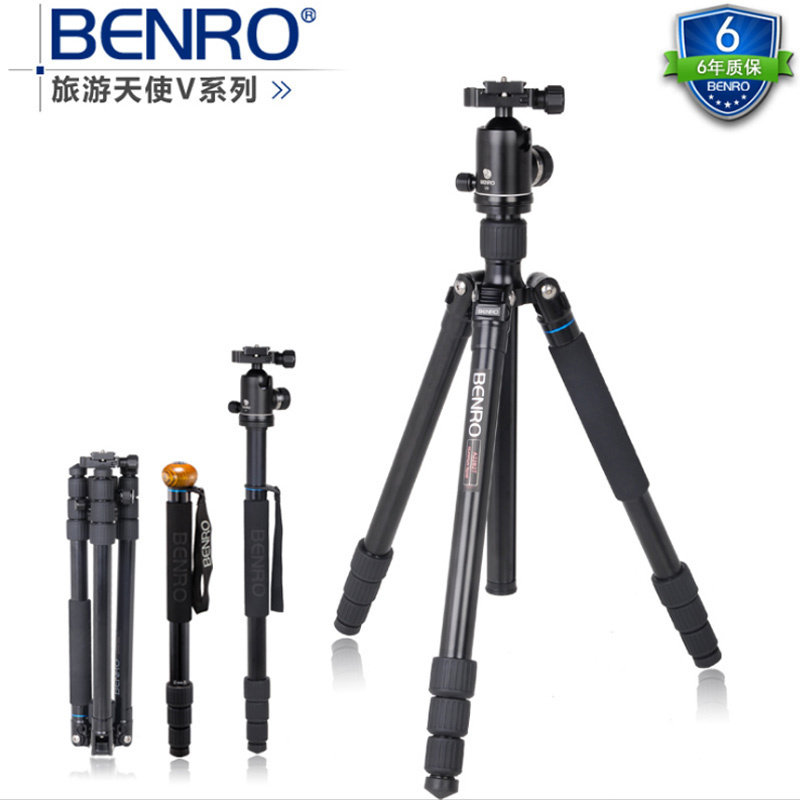Tripod Monopod Bainuo A2282TV2 Travel portable SLR Camera Portable professional tripod Gimbal