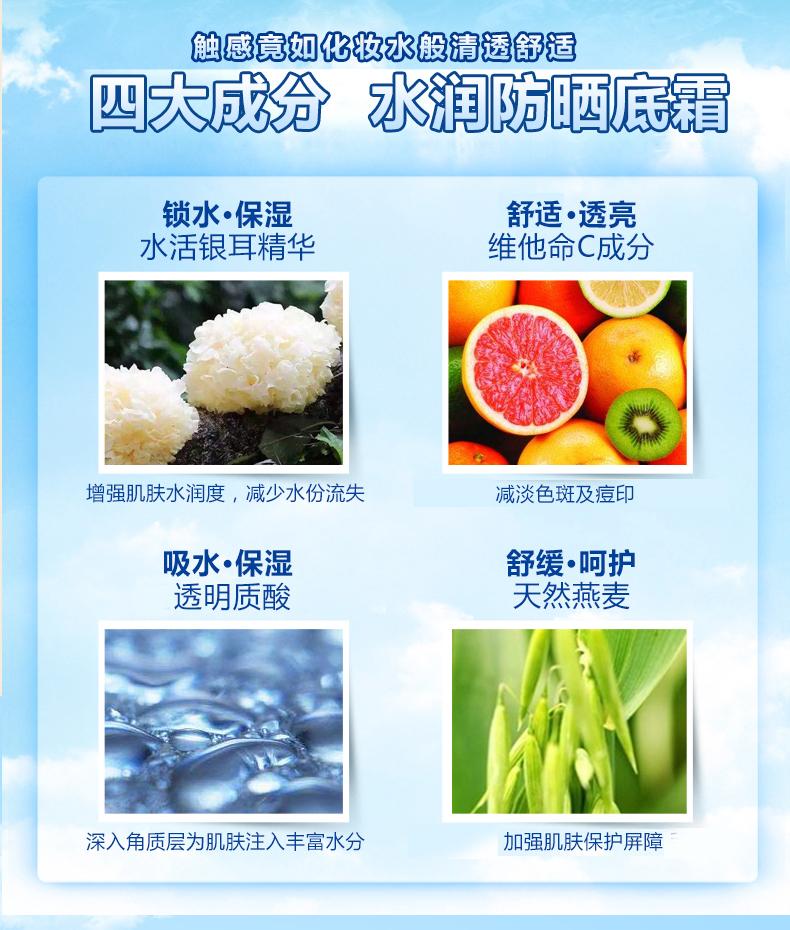 Mentholatum New Bi Sun Cream Nữ Hydrating Làm mới Nam Sinh viên Huấn luyện quân sự Không thấm nước và Chống mồ hôi Toàn thân UV kem chống nắng cho da dầu nhạy cảm