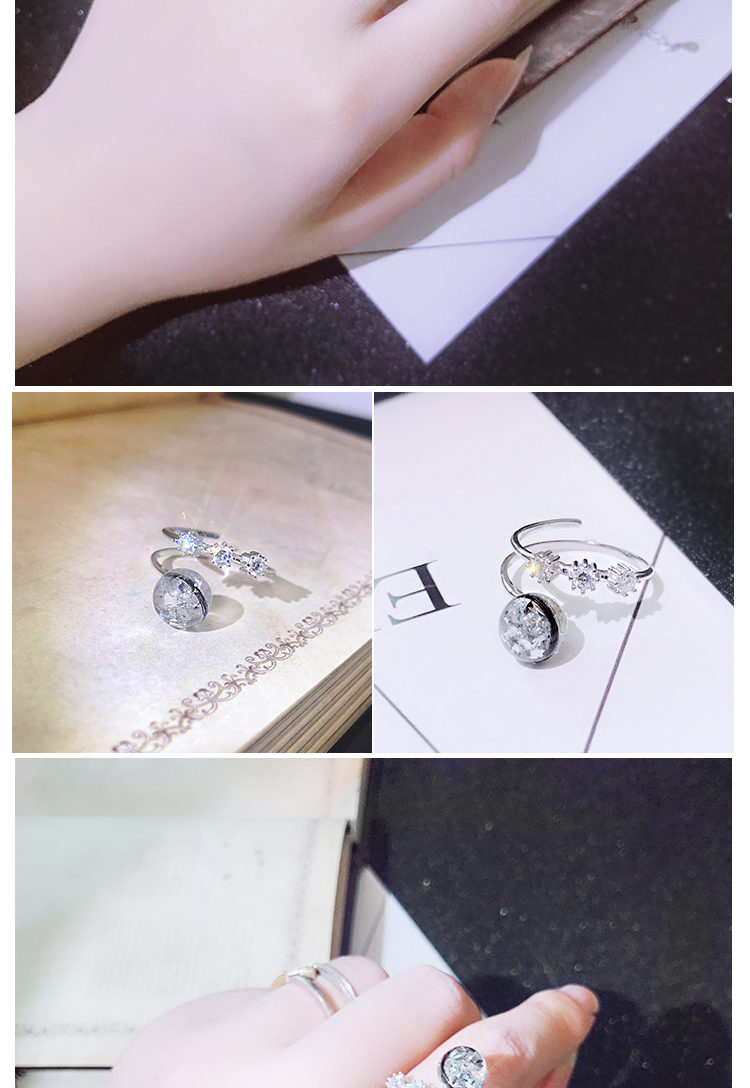 S925 sterling bạc bé tóc vòng ba kim cương xoắn nhẫn bé tóc tự làm quà lưu niệm tự làm gói vật liệu - Quà lưu niệm cho bé / Sản phẩm cá nhân quà sinh nhật cho bé gái 3 tuổi