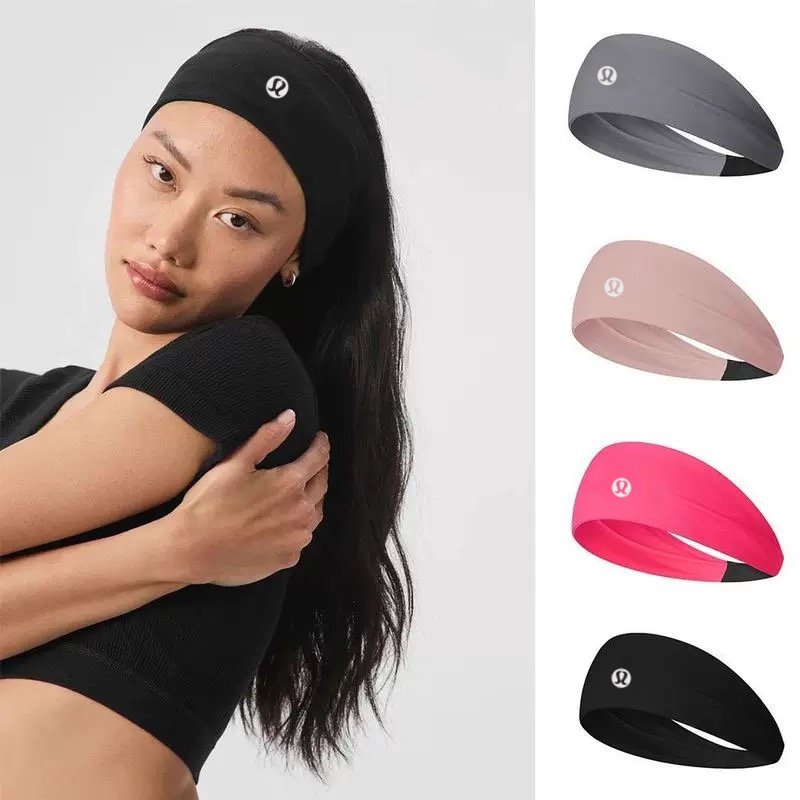 Lulu Sports Headband for Men and Women, Outdoor Running Headband, Breathable, Sweat-Absorbent, Basketball, Tennis, Non-Slip, Quick-Drying Headscarf Lulu Sports Headband for Men and Women, Outdoor Running Headband, Breathable, Sweat-Absorbent, Basketball, Tennis, Non-Slip, Quick-Drying Headscarf