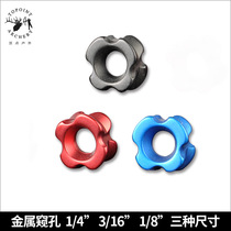 Apex aluminum alloy peephole rubber tube pull line peephole multi-size optional bow and arrow archery equipment