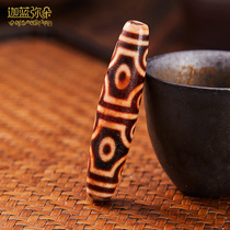 (Ghana Blue Pearl) Tibet Tianzhu genuine products to pure twelve Eye old sky Pearl Pendant Necklace of Men and Women Lock Bones Chain