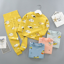 Childrens underwear set spring and autumn pure cotton baby cotton autumn boy and girl pajamas Toddler baby autumn clothes autumn pants