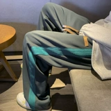 Мужские осенние демисезонные штаны, свободный прямой крой, в американском стиле, изысканный стиль