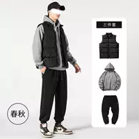 Комплект, жилет, осенний, 3 предмета