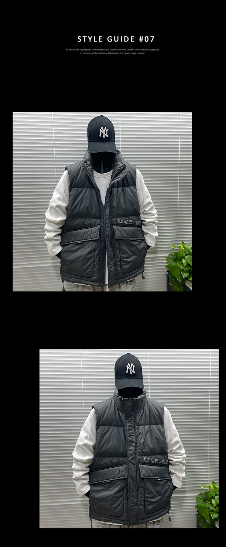 Пуховой жилет 男士马甲秋冬季潮牌轻薄连帽坎肩马夹羽绒服韩版潮流外穿背心外套 Ikoppoi