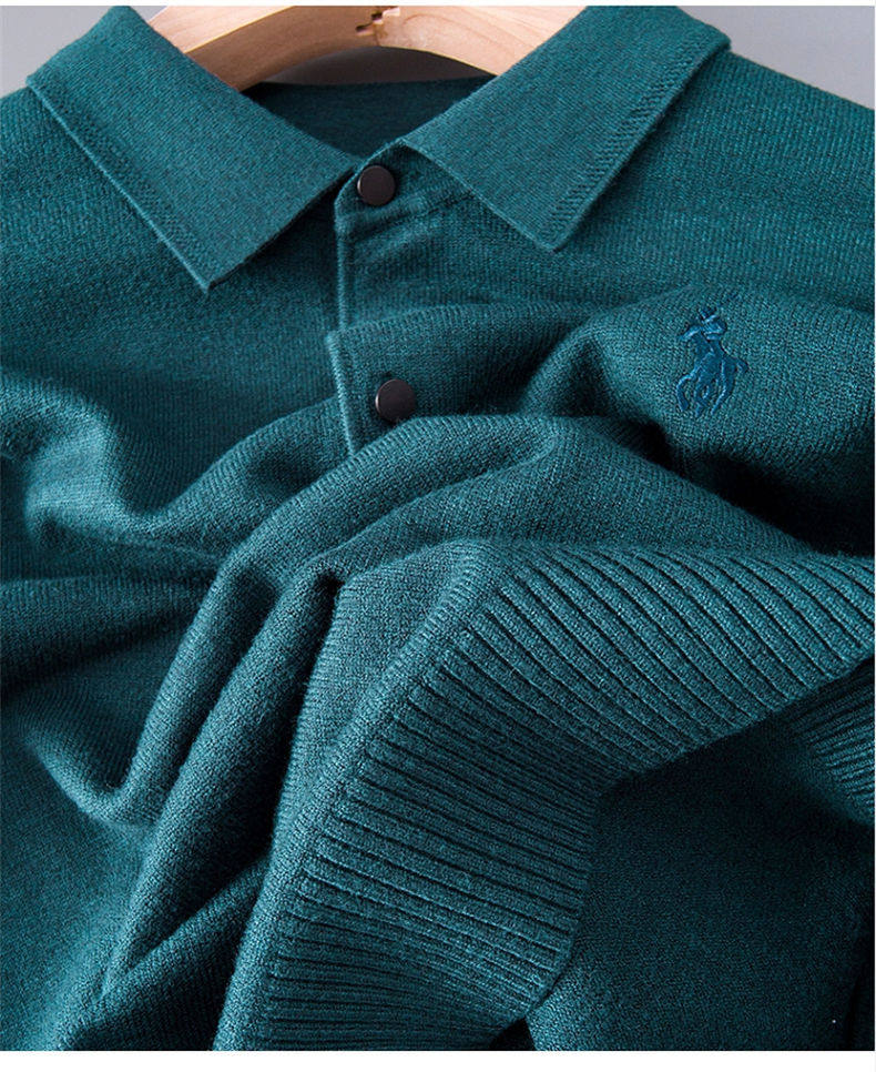 Мужской трикотажный демисезонный свитер, удерживающий тепло универсальный базовый приятный телу оберег на день рождения ikoppoi 