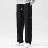 Черный браслет на ногу, на шнурках