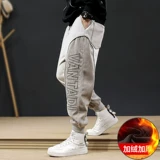 Демисезонные мужские трендовые универсальные вельветовые штаны, в корейском стиле, оверсайз