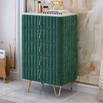 Nordic chest marble storage cabinet light luxury modern simple living room bedroom rock board locker chest