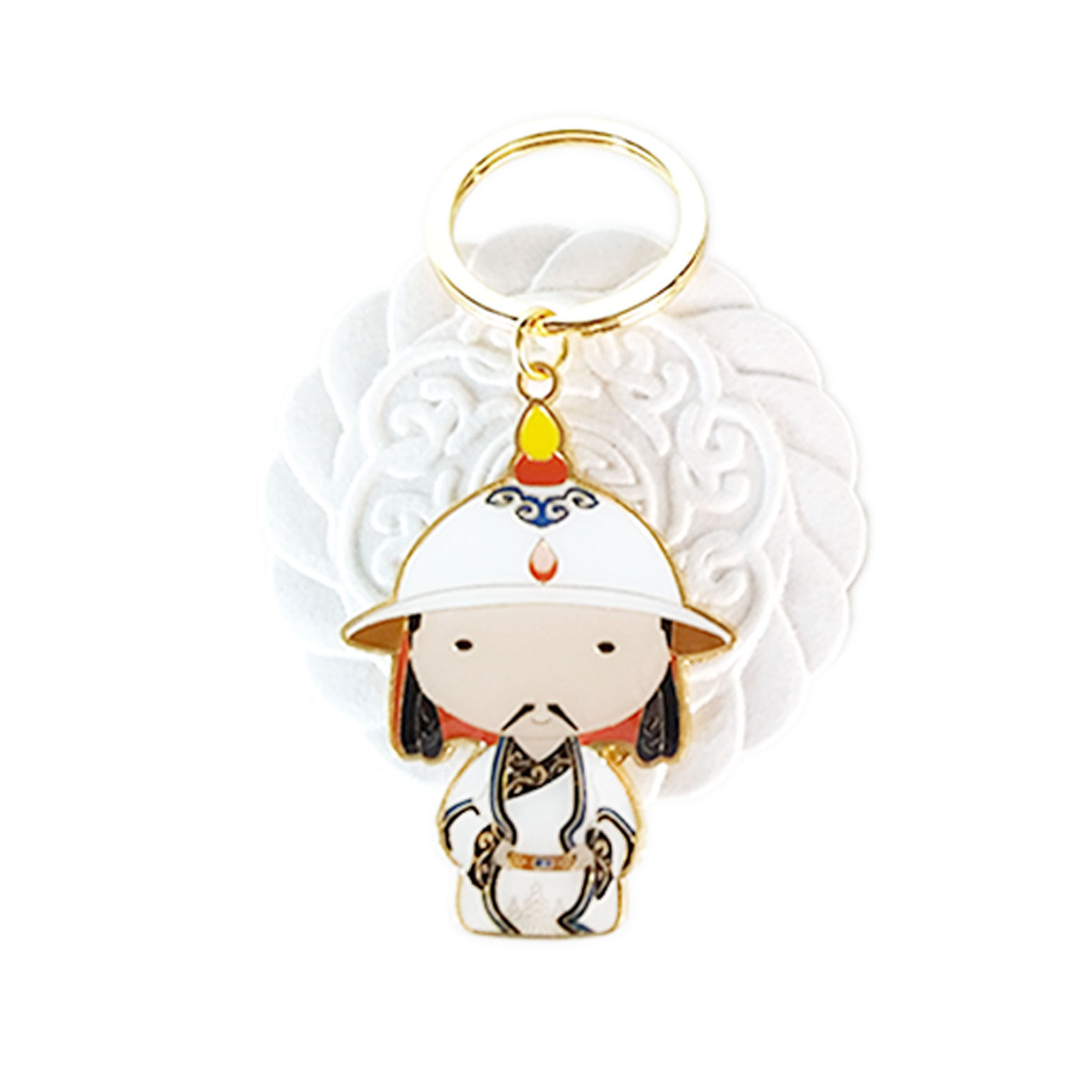 Gift Original Inner Mongolia Gift Original Inner Mongolia Doll Feature Ventron Gift combined metal lovers cartoon key clasp