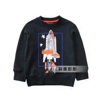 Special foreign trade boy costume boy high-end new space shuttle pure cotton guard child baby stylish pullover 6