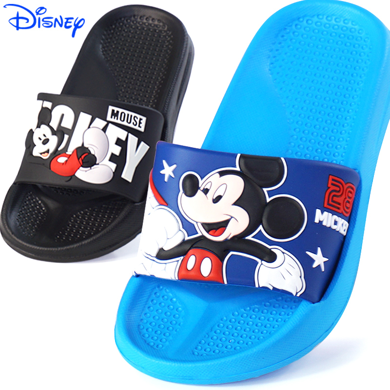 Disney Children's Sandals Mickey Boys' Summer Cute Indoor and Outdoor Non-Slip Soft-Soled Slippers for Older Children and Toddlers Disney Children's Sandals Mickey Boys' Summer Cute Indoor and Outdoor Non-Slip Soft-Soled Slippers for Older Children and Toddlers
