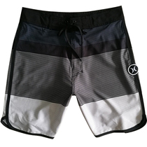 Foreign trade original single high-bomb men Beach pants quick-dry surfing fitness hot spring loose gray beach casual shorts