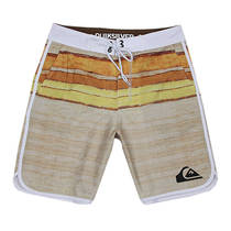 Quiksilver original single stretch beach pants men quick dry loose fitness diving surf beach khaki shorts