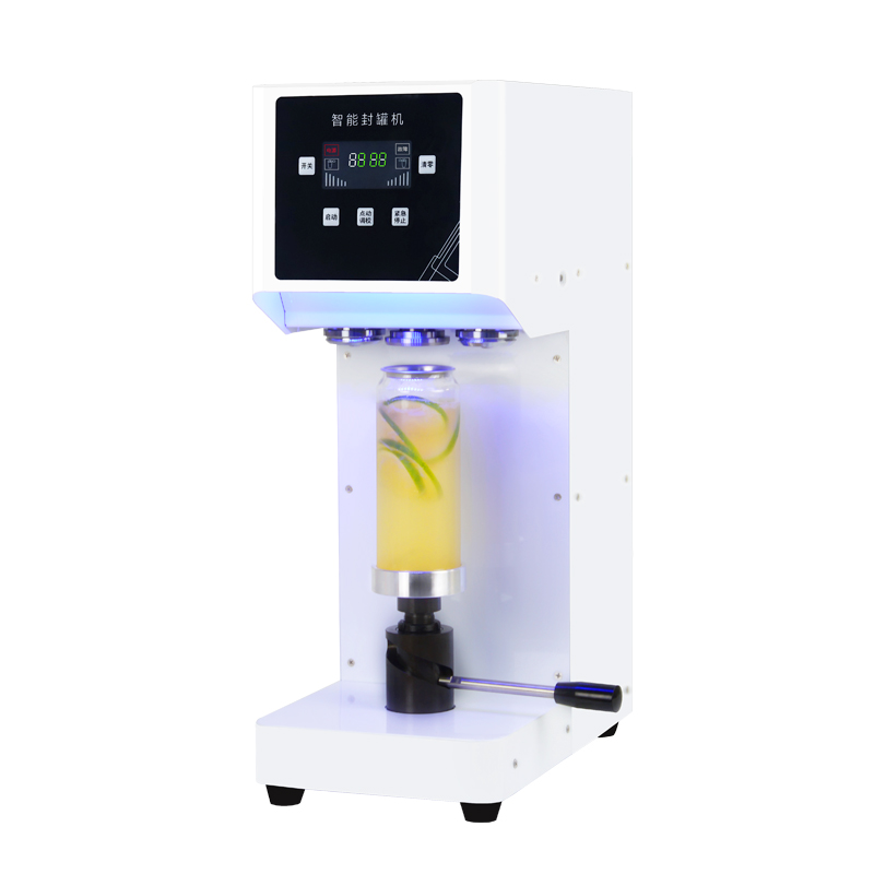 WhiteCans Sealing machine Milk tea shop fully automatic Cup sealing machine Fried rice pack take-out food Drinks Capping Beer Can sealing machine