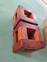 Speaker bracket surround sound stand floor shelf solid wood floor bookshelf box tripod wooden machine stand