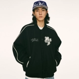 CHIGGALAB Демисезонное ретро спортивное полотенце, бейсбольная куртка