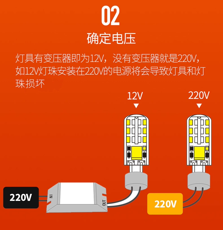 G4G9 Đèn LED tiết kiệm năng lượng phòng khách siêu sáng 4000K ánh sáng trắng ấm trung tính hạt đèn 220V hộ gia đình điện áp cao nhiều bóng đèn cắm nhỏ