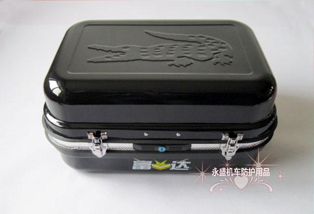 Xe máy thân cây hộp trunk kit pin pedal xe điện lưu trữ đuôi hộp dày tất cả các thép lớn vừa và nhỏ cốp sau xe máy