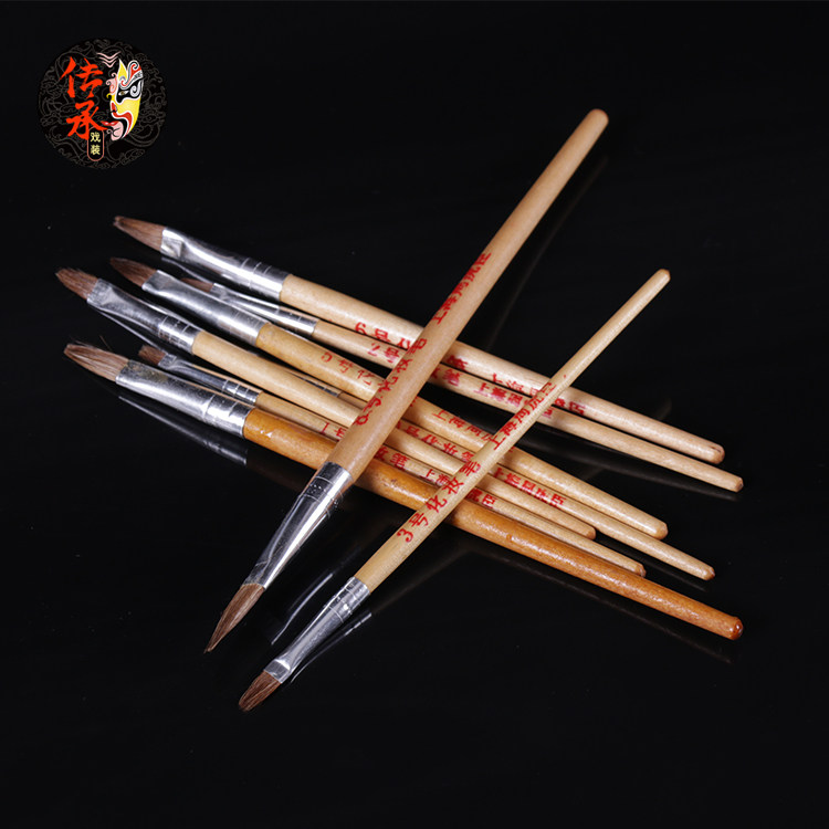 Opera, Peking Opera, Henan Opera, stage performance, costume makeup, eyebrow pen, facial makeup pen, Wolf oil, color pen