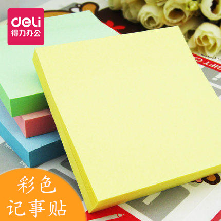 Able stationery 7737 notes of convenience stickers n sub-post office convenience stickers 76x76mm casual stickers